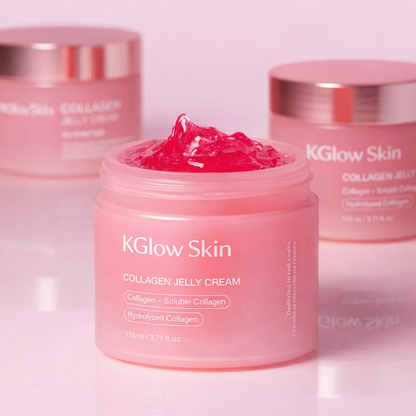 Crema al collagene KGlow Skin per una pelle compatta e luminosa