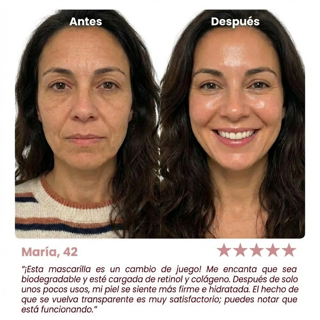 Maschera rivitalizzante al collagene