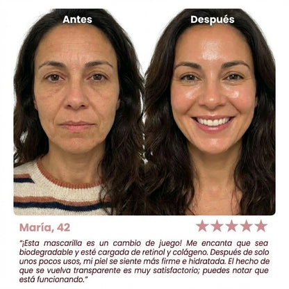 Maschera rivitalizzante al collagene