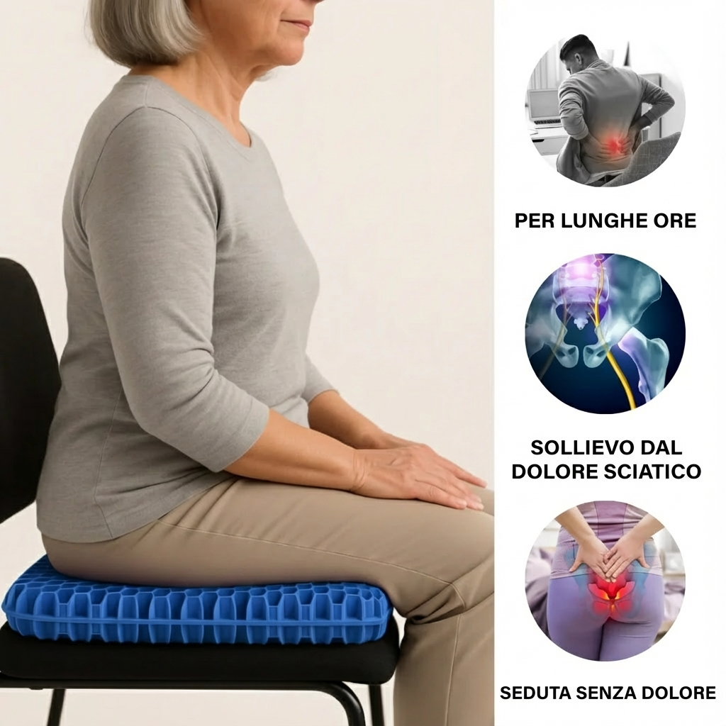 Cuscino Ortopedico in Gel – Comfyra™