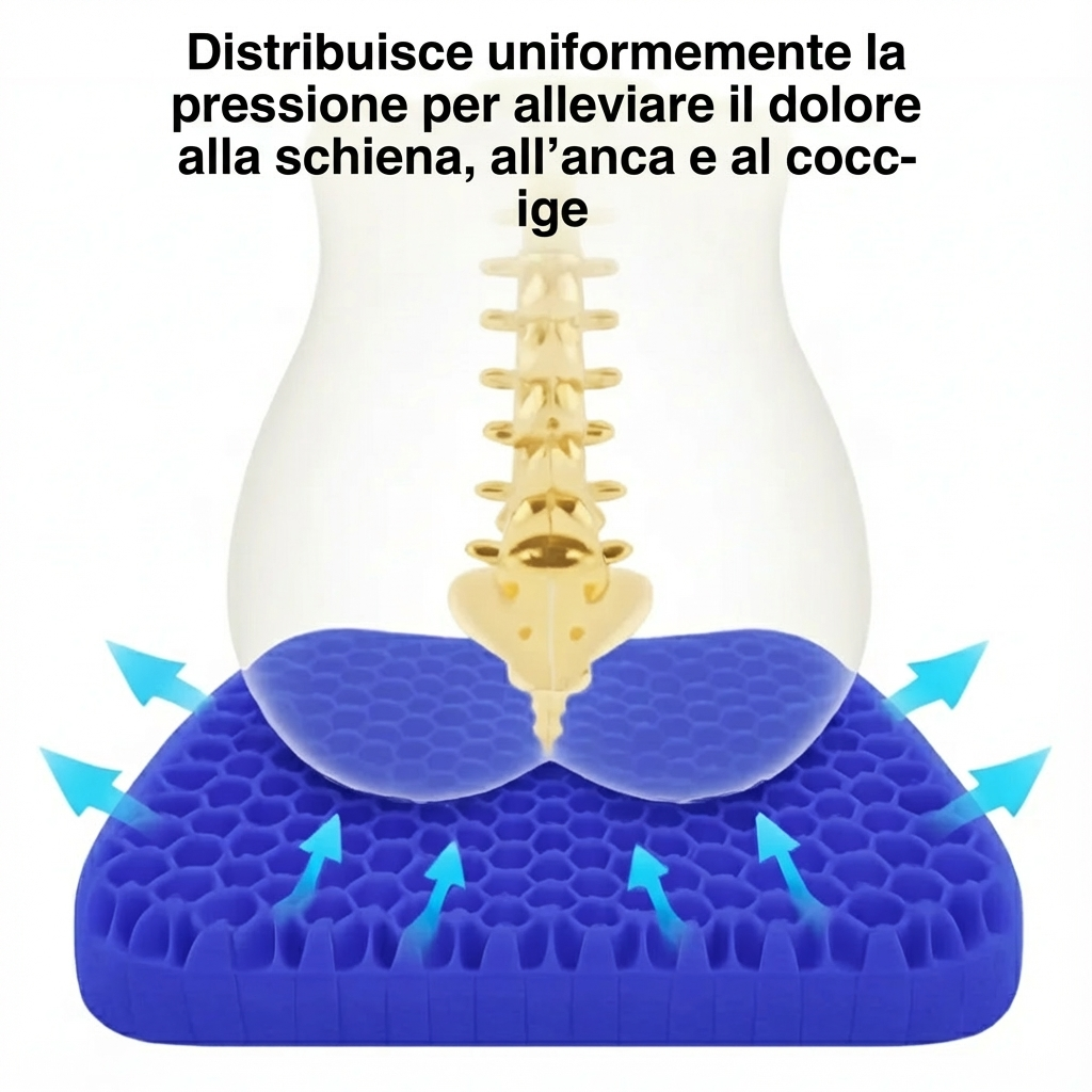 Cuscino Ortopedico in Gel – Comfyra™